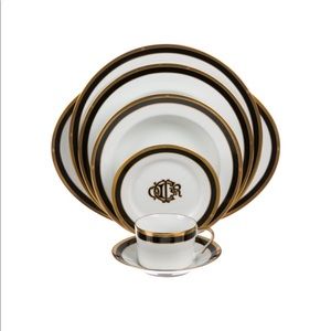CHRISTIAN DIOR  MONOGRAM 52 pieces dinnerware set.